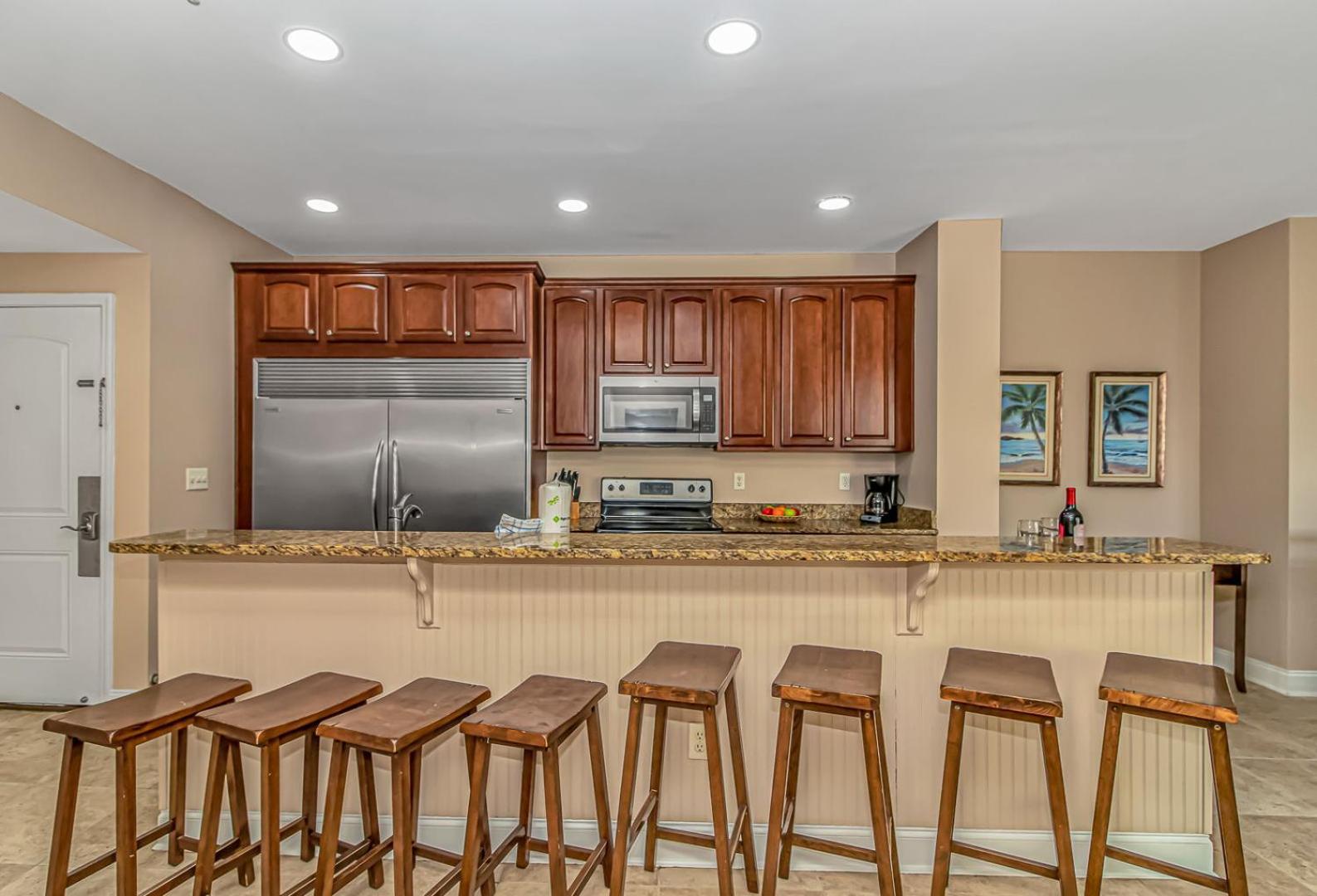 Ocean Breeze Luxury Villas 3D, Nicely Updated! Across From The Ocean! Sleeps 18 ! Myrtle Beach Pokój zdjęcie